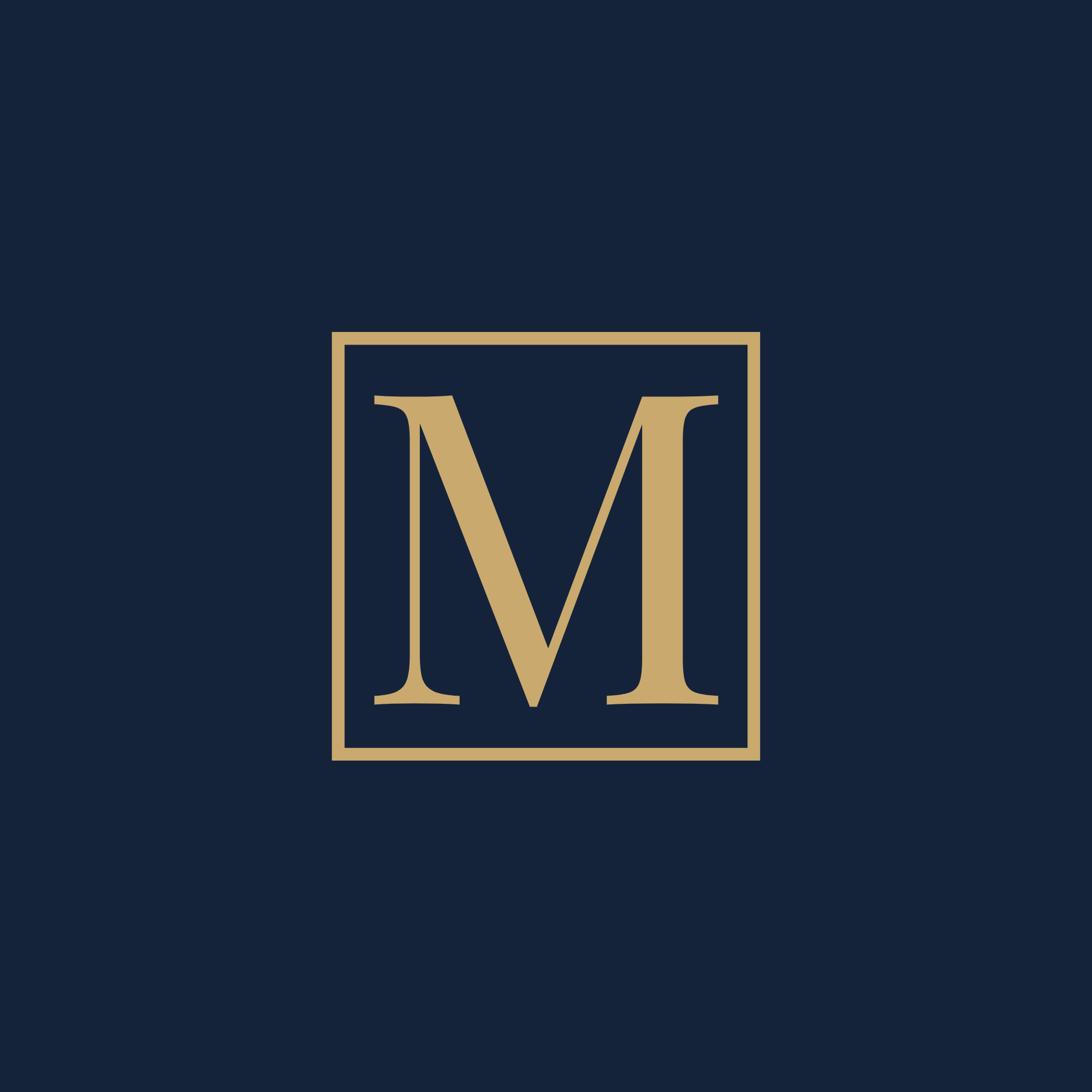 Logo MadameMoore — monogramme M